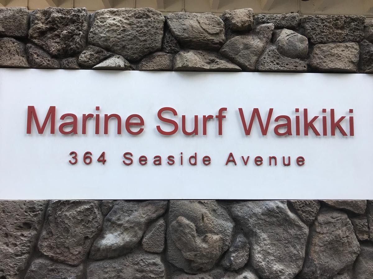 Marine Surf Waikiki 10Th Floor A Apartment Honolulu Exterior photo